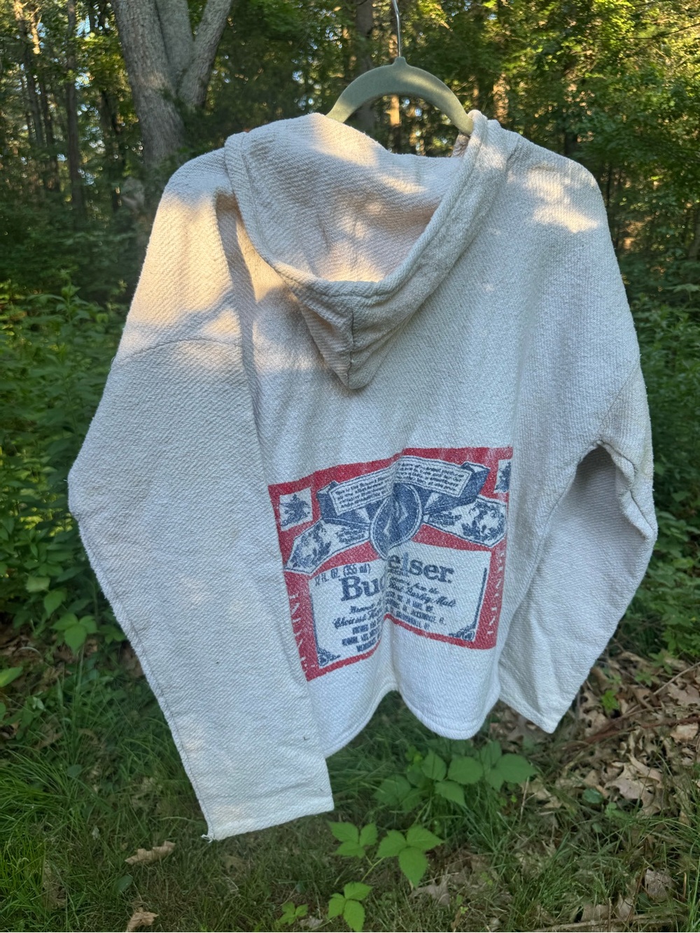 Vintage Budweiser knit hoodie